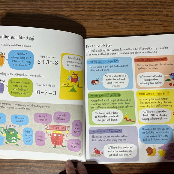 Obsborne Adding & Subtracting Book - Picture 2 of 3